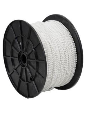 ROLETO GRANDINELE pakuote Baltos spalvos roleto grandinele Balta roletų grandinėlė 3.2 mm Roletų grandinėlė plastikinė Roletų valdymo grandinėlė balta Roletų detalė – grandinėlė metrais