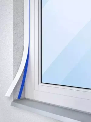 langu-apdailos-PVC-juosta-spalvota-600x450 Plastikinė langų apdailos juosta / apvadas PVC su lipnia juostele