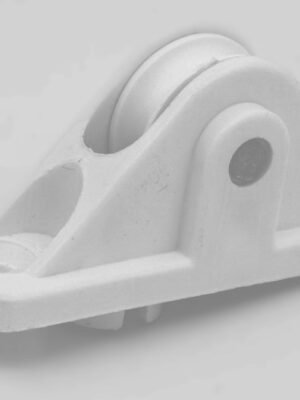 Apsauginių žaliuzių pakėlimo virvės atraminis ratukas Apsauginių žaliuzių pakėlimo virvės atraminis ratukas