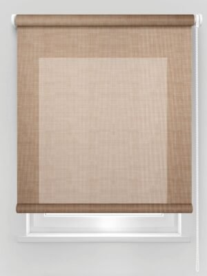 Ritinine-uzuolaida-kakavines-sp.-RPF015-5 (1) Ritininė užuolaida kakavinės sp. Ø25mm, 60x170 cm, 1 vnt. RPF015-5 Poliesteris