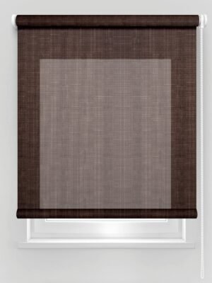 Ritinine-uzuolaida-tams.-rudos-sp.-RPF015-8 Ritininė užuolaida tams. rudos sp. Ø25mm, 60x170 cm, 1 vnt. RPF015-8 Poliesteris