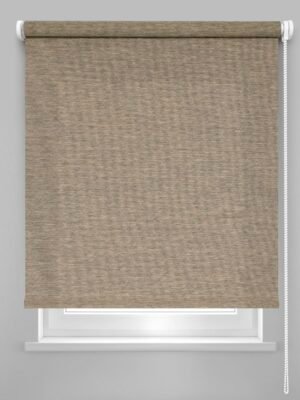 Roletas-Prestige-tamsiai-rudas-HRM-826-a Ritininė užuolaida šv. rudos sp. Ø25mm, 60x160 cm, 1 vnt. HMR-826 Poliesteris