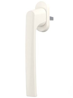 128-ral-9001 Stumdomu durų rankena LM T-40 Balta