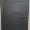 Vidaus durys Vidaus durys su pilka rankena
