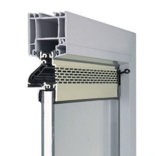 Ant stiklo paketo montuojama Renson TC60 orlaidė