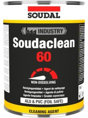 Soudal Soudaclean 60 1L – PVC ir aliuminio valiklis