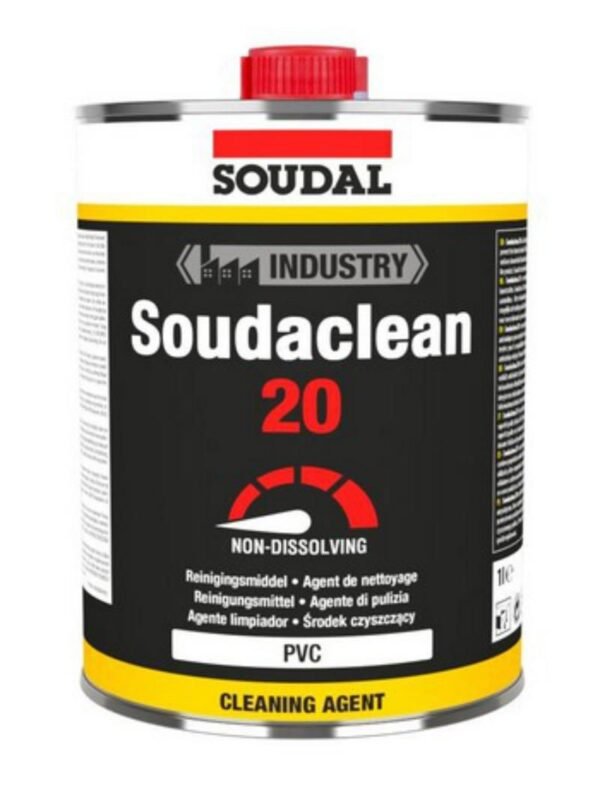 Soudal Soudaclean 20 – PVC ir plastiko valiklis (1 L)