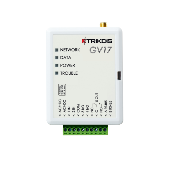 atsisiųsti (5) GSM vartų automatikos valdymo modulis „Trikdis GV17“